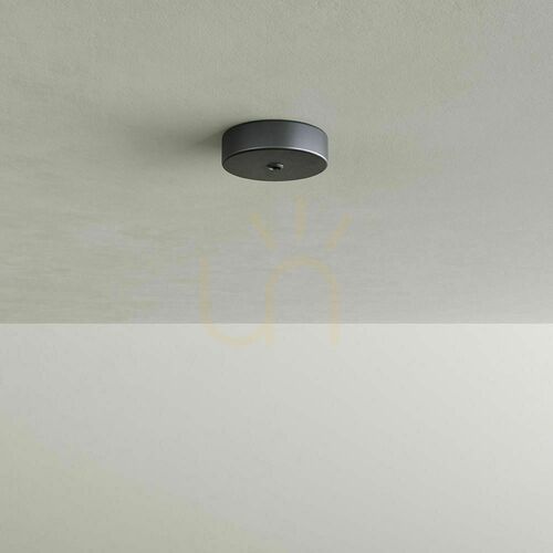 Verifica Abajur metalic negru s.luce Modular rotund 9 cm modern