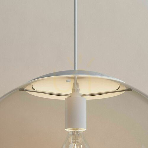 Verifica Abajur s.luce Orb negru 20 cm rotund plastic modern