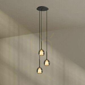 Lustră s.luce Belluna 3 becuri E14 sticlă multicoloră Ø40 cm, dimabilă small 9