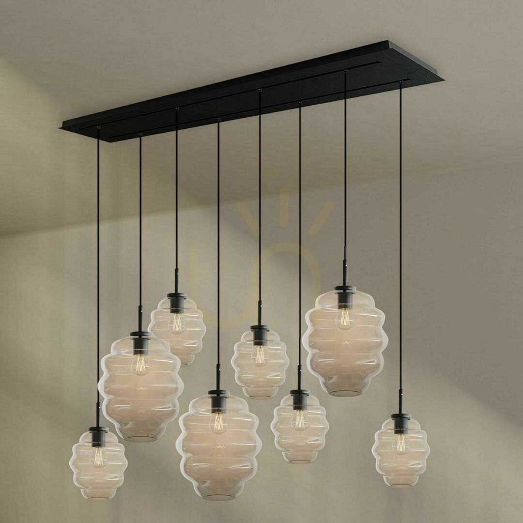 Spectacol Lustră s.luce Echos 8 brațe multicolor E27 160 cm Lustră s.luce Echos 8 brațe multicolor E27 160 cm