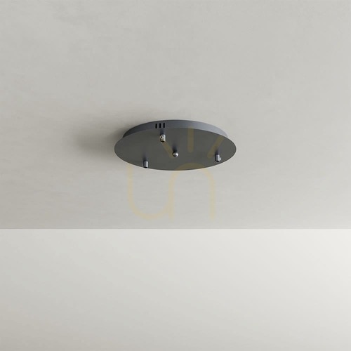 Verifica Lustră s.luce Echos neagră 3xE27 din sticlă și metal, diametru 18 cm