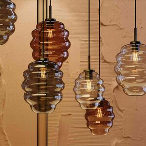 Lustra s.luce Echos cu 5 becuri E27, multicolor, Ø 60 cm small 10