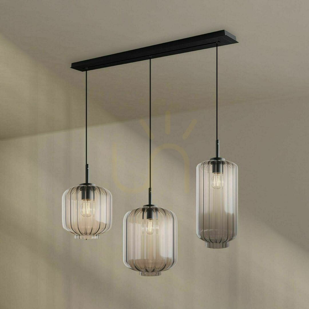 Afişa Lustră suspendată s.luce Velo 3 becuri E27 multicolor Ø18/20/25 cm Lustră suspendată s.luce Velo 3 becuri E27 multicolor Ø18/20/25 cm