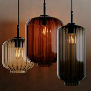 Lustru suspendat s.luce Velo maro sticlă metal 3xE27 Ø18/20/25 cm 11 Lustru suspendat s.luce Velo maro sticlă metal 3xE27 Ø18/20/25 cm small 11