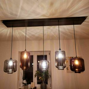 Lustru suspendat s.luce Velo maro sticlă metal 3xE27 Ø18/20/25 cm 13 Lustru suspendat s.luce Velo maro sticlă metal 3xE27 Ø18/20/25 cm small 13