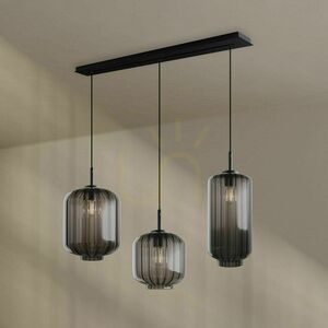 Lustru suspendat s.luce Velo maro sticlă metal 3xE27 Ø18/20/25 cm 2 Lustru suspendat s.luce Velo maro sticlă metal 3xE27 Ø18/20/25 cm small 2