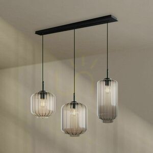 Lustru suspendat s.luce Velo maro sticlă metal 3xE27 Ø18/20/25 cm 3 Lustru suspendat s.luce Velo maro sticlă metal 3xE27 Ø18/20/25 cm small 3