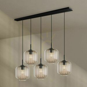 Lustru s.luce Velo 5 becuri multicolor E27 Ø20 cm 150 cm minimalist 7 Lustru s.luce Velo 5 becuri multicolor E27 Ø20 cm 150 cm minimalist small 7