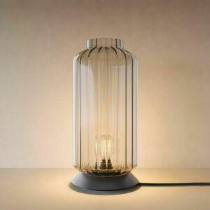 Veioză s.luce Velo sticlă transparentă E27 36 cm, dimmabilă small 11