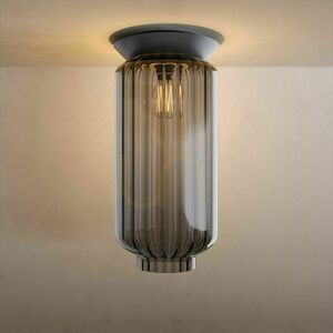 Plafonieră s.luce Velo neagră din sticlă E27 18 cm Rotary small 8