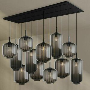 Lustru s.luce Velo din sticlă transparentă, 12 becuri, E27, Ø 18/20/25 cm small 2
