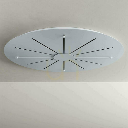 Verifica Lustră s.luce Velo 20×E27, sticlă multicoloră, suspensie albă, abajururi Ø18 cm