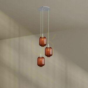 Lustră s.luce Velo neagră, 3 becuri, sticlă, Ø40 cm, E27, dimmabilă 6 Lustră s.luce Velo neagră, 3 becuri, sticlă, Ø40 cm, E27, dimmabilă small 6