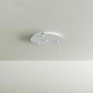 Lustră s.luce Velo 3 brațe maro sticlă metal Ø40 cm small 13
