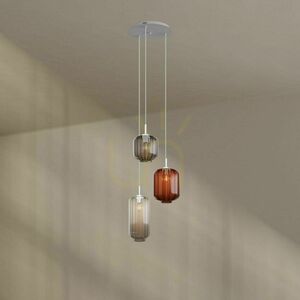Lustră s.luce Velo 3 pendule sticlă transparentă, E27, dimabilă 9 Lustră s.luce Velo 3 pendule sticlă transparentă, E27, dimabilă small 9