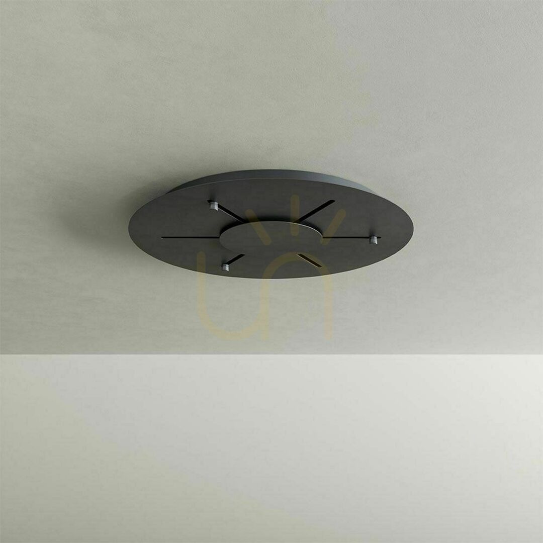 Afişa Lustră s.luce Velo maro sticlă metal 5 becuri E27, Ø 60 cm Lustră s.luce Velo maro sticlă metal 5 becuri E27, Ø 60 cm