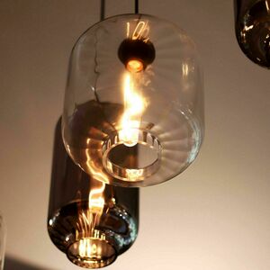Lustră s.luce Velo maro sticlă metal 5 becuri E27, Ø 60 cm 2 Lustră s.luce Velo maro sticlă metal 5 becuri E27, Ø 60 cm small 2