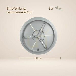 Lustră s.luce Velo maro sticlă metal 5 becuri E27, Ø 60 cm 6 Lustră s.luce Velo maro sticlă metal 5 becuri E27, Ø 60 cm small 6