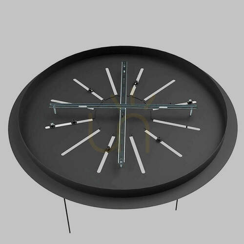 Verifica Lustră s.luce Velo maro sticlă-metal, Ø 18/20/25 cm, modernă, dimabilă