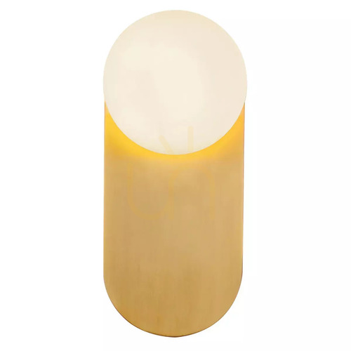 Verifica Aplică de perete Ariel – 1 sursă de lumină – Auriu periat de la Elstead