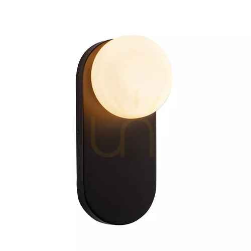 Verifica Aplică de perete Ariel – 1 sursă de lumină – Negru mat de la Elstead