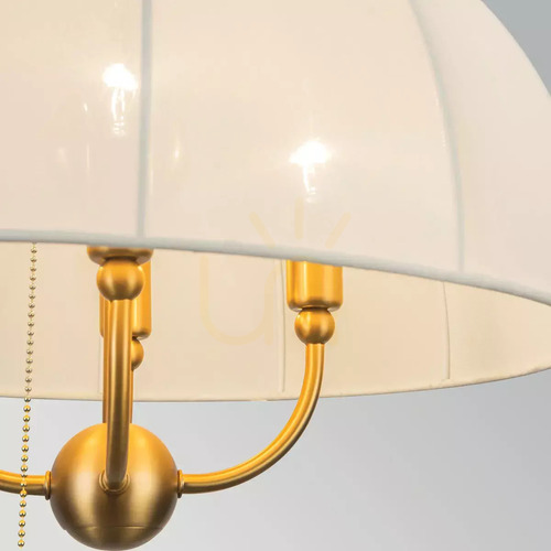 Verifica Lampa suspendată Crosby – 4 surse de lumină – auriu periat, de la Elstead