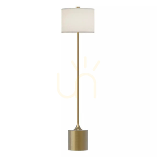 Verifica Lampa de podea Issa – 1 sursă de lumină – Auriu periat de la Elstead