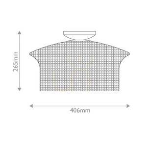 Plafonieră Kai – 1 sursă de lumină – auriu periat, ratan Elstead small 4