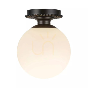 Lampa de tavan Otis – 1 sursă de lumină – negru mat Elstead small 1