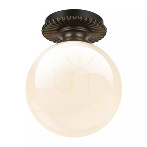 Lampa de tavan Otis – 1 sursă de lumină – negru mat Elstead small 0
