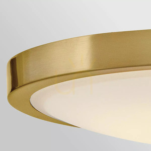 Plafonieră LED Kieran cu distanțier – alamă lăcuită Elstead small 3