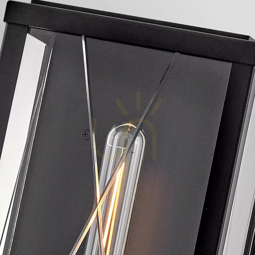 Verifica Aplică mare de perete Monte – 1 sursă de lumină – Negru Elstead