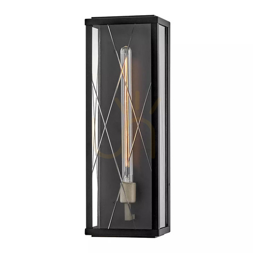 Verifica Aplică mare de perete Monte – 1 sursă de lumină – Negru Elstead