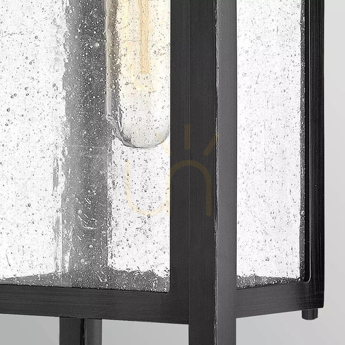 Verifica Felinar de perete exterior Republic, mediu – 1 sursă de lumină – negru Elstead