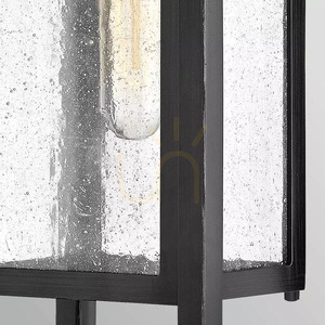 Felinar de perete exterior Republic, mediu – 1 sursă de lumină – negru Elstead small 4