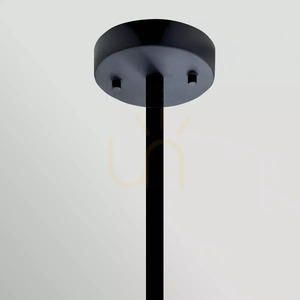 Lampa suspendată Sabina – 3 surse de lumină – Negru Elstead small 2