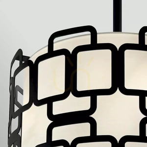 Lampa suspendată Sabina – 3 surse de lumină – Negru Elstead small 3