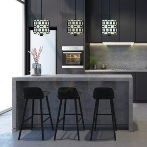 Lampa suspendată Sabina – 3 surse de lumină – Negru Elstead small 4