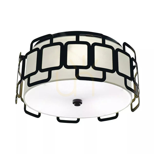 Verifica Lampa de tavan Sabina – 3 surse de lumină – Negru Elstead