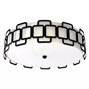 Lampa de tavan Sabina Large – 4 surse de lumină – Negru Elstead small 0