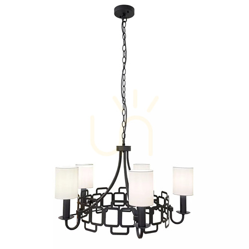 Verifica Candelabru Sabina – 5 surse de lumină – Negru Elstead
