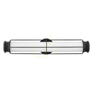 Aplică de perete LED Saylor, medie - negru mat Elstead small 0