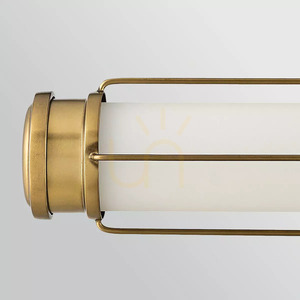 Aplică de perete LED Saylor, mărime medie – alamă Heritage Brass Elstead small 4