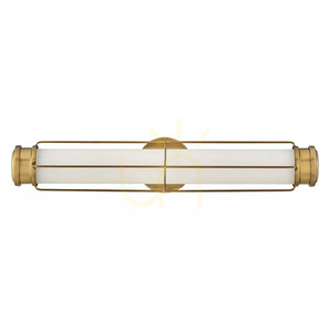 Aplică de perete LED Saylor, mărime medie – alamă Heritage Brass Elstead small 0