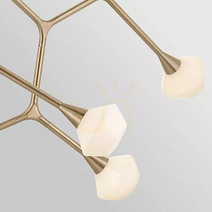 Lustră pentru insulă Cassius – 8 surse de lumină – Champagne Bronze, Elstead small 2