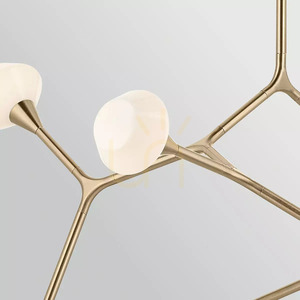 Lustră pentru insulă Cassius – 8 surse de lumină – Champagne Bronze, Elstead small 3