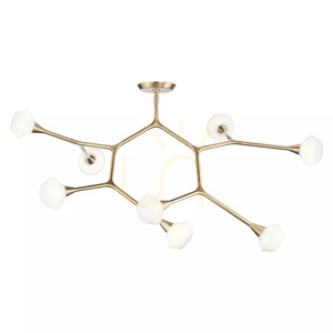 Lustră pentru insulă Cassius – 8 surse de lumină – Champagne Bronze, Elstead small 7