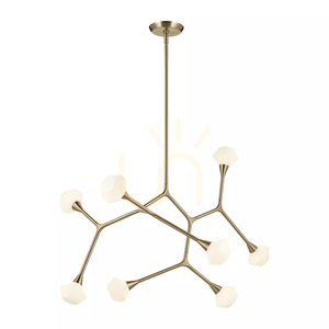 Lustră pentru insulă Cassius – 8 surse de lumină – Champagne Bronze, Elstead small 0