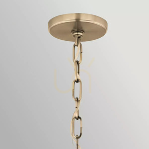 Lampă suspendată mare Etcher – 2 surse de lumină – bronz șampanie Elstead small 3