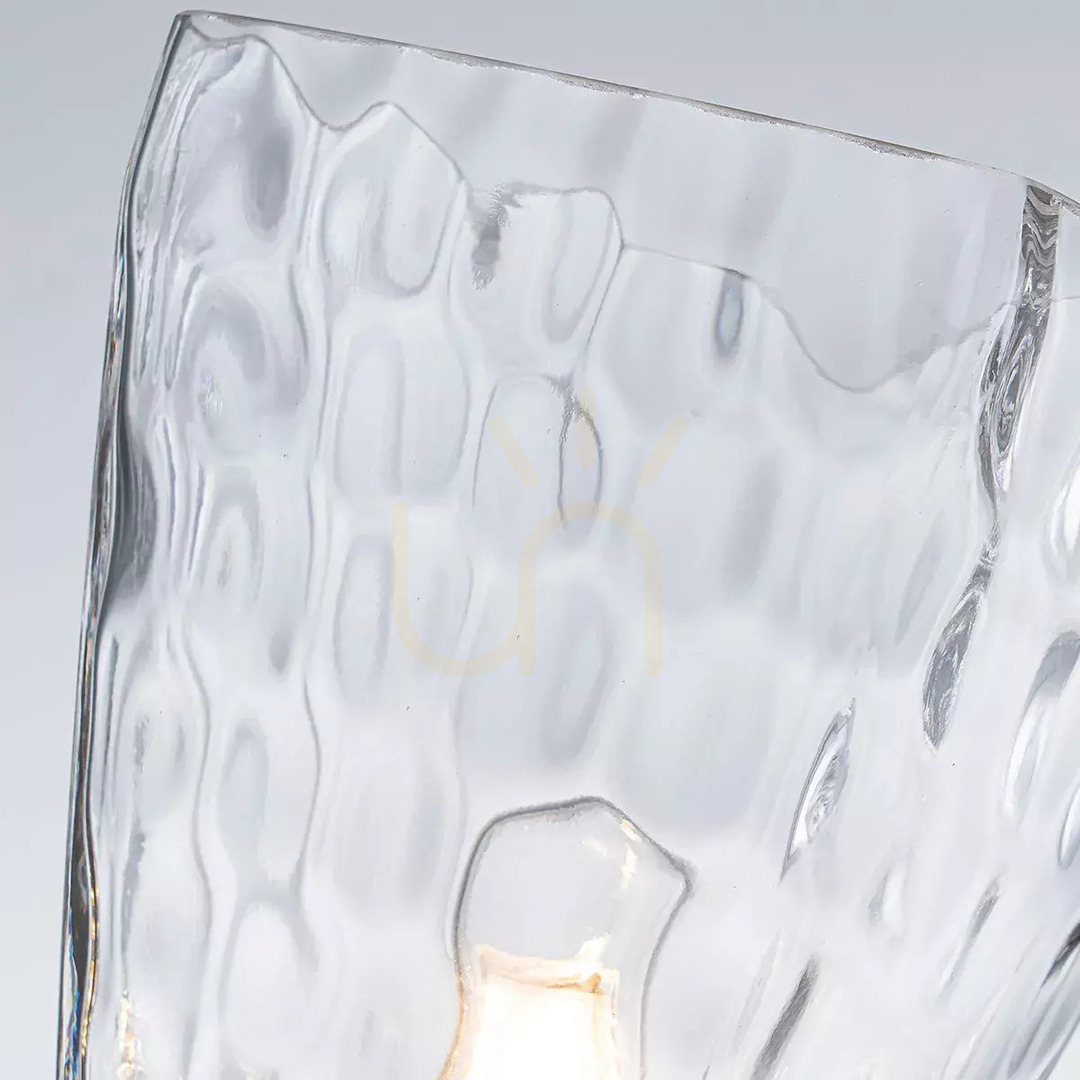 Afişa Aplică de perete Marant – 1 sursă de lumină – Bronz șampanie – Abajur transparent Elstead Aplică de perete Marant – 1 sursă de lumină – Bronz șampanie – Abajur transparent Elstead